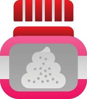 Face Scrub Vector Icon Design