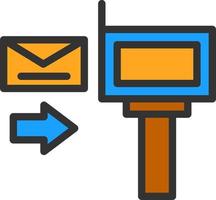 Direct Mail Vector Icon Design