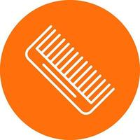 Hair Brush Vector Icon Design