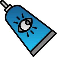 Eye Cream Vector Icon Design