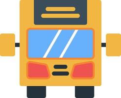 Bus Display Vector Icon Design