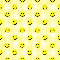 Seamless pattern. Smiling face background design for fabric and decor. illustration vector 10 eps.