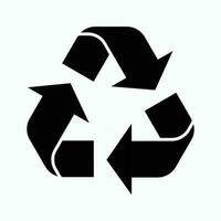 icono de reciclaje eps10 - vector