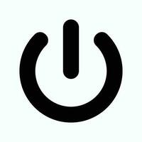 On-off sign icon EPS10. Power on-off button symbol - Vector