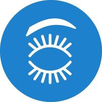 Eyelash Vector Icon Design