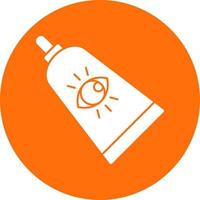 Eye Cream Vector Icon Design