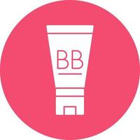 diseño de icono de vector de crema bb