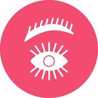 Eyebrow Vector Icon Design