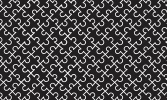 black white colored puzzle background Design Vector Background for Business presentation