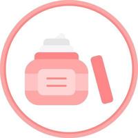 Night Cream Vector Icon Design