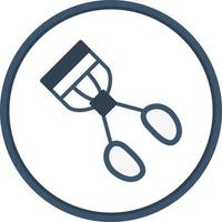 Eyelash Curler Vector Icon Design