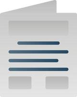 Magazine Vector Icon Design