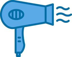 Hair Dryer Vector Icon Design