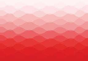 An abstract background composed of overlapping wavy lines. Gradient from light red to dark vector