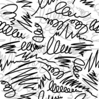 Hand Drawn Brush Strokes Seamless Pattern Wrap Background vector