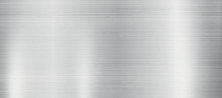 Silver texture, aluminum web background template - Vector