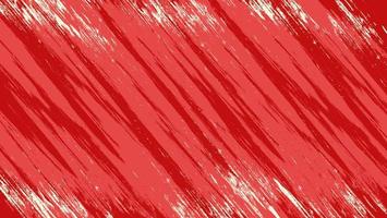 Abstract Drawing Scratch Red Grunge Texture Background vector