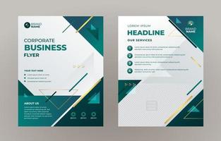 Gradient Corporate Business Flyer vector