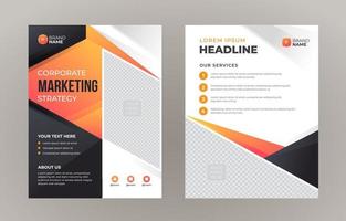 Gradient Corporate Business Flyer vector