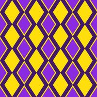 Seamless Mardi Gras pattern with rhombuses of traditional colors. Perfect for wallpaper, pattern fills, web page background, textile, holiday greeting cards vector