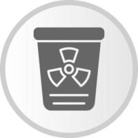 Toxic Waste Vector Icon