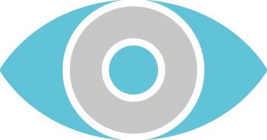 icono de vector de ojo