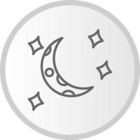 Moon Vector Icon
