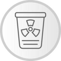 Toxic Waste Vector Icon