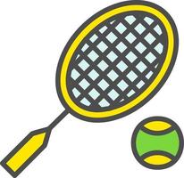 Racket Vector Icon