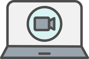 Video Call Vector Icon