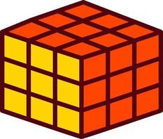 Rubik Vector Icon