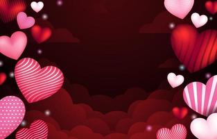 Happy Valentine's Day Background vector