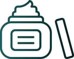 Night Cream Vector Icon Design