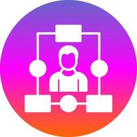 Workflow Vector Icon Design