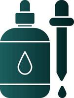 Essential Oil Vector Icon Design