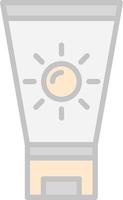 Suncream Vector Icon Design