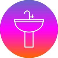 Sink Vector Icon Design