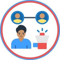 Public Relations Vector Icon Design