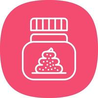 Face Scrub Vector Icon Design