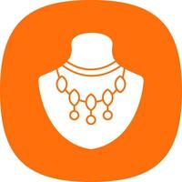 diseño de icono de vector de collar