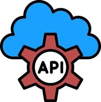 API Vector Icon Design