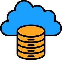 Database Vector Icon Design