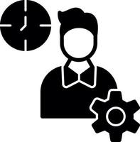 Productive Work Vector Icon Design