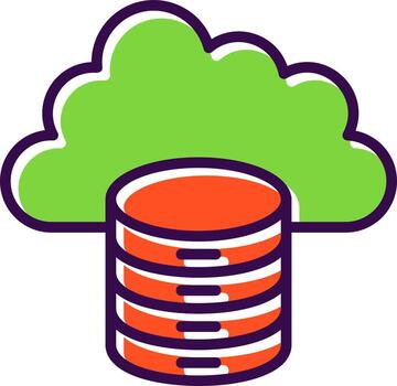 Database Vector Icon Design