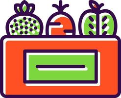 diseño de icono de vector de alimentos saludables