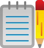 Taking Notes Vector Icon Design