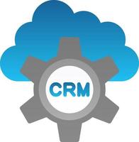 CRM Vector Icon Design