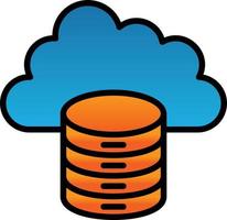 Database Vector Icon Design