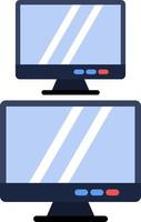 Monitors Vector Icon Design