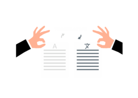 Documents translation service png